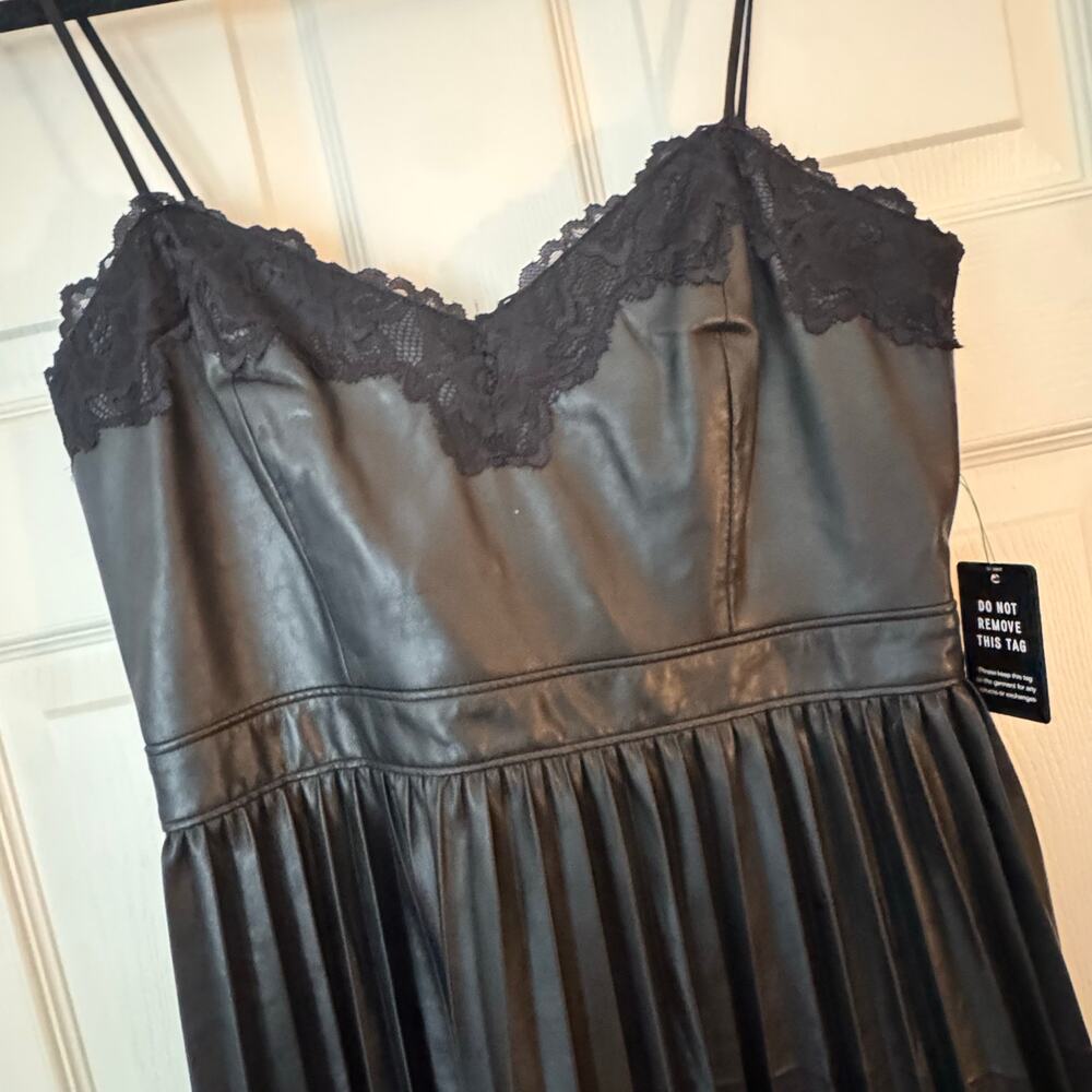 Express Black Midi Dress - Picture 4 of 7